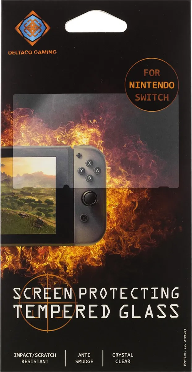 Deltaco GAM-011 Screenprotector Nintendo Switch - Gehard Glas H9
