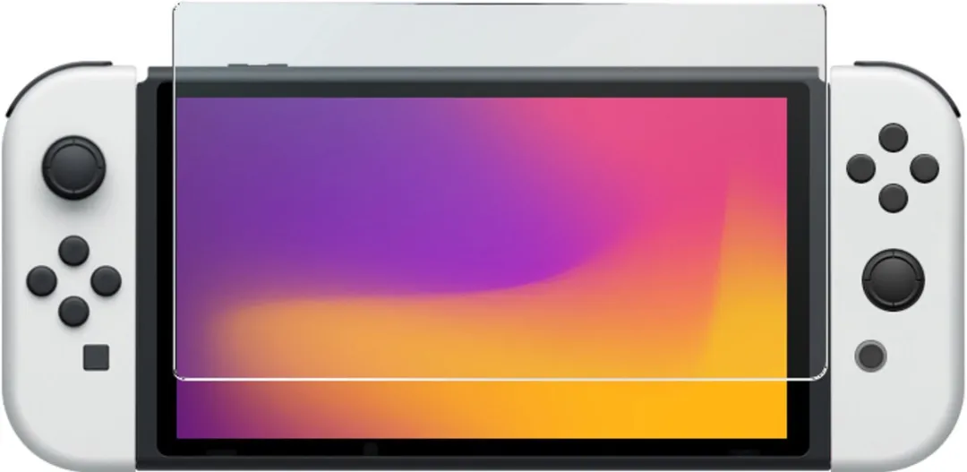 Deltaco GAM-151 Schermbeveiliging Nintendo Switch OLED - Gehard Glas H9 - afbeelding 4 van 4