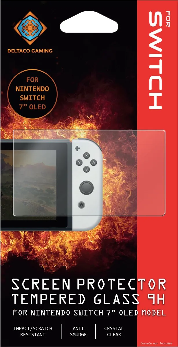 Deltaco GAM-151 Schermbeveiliging Nintendo Switch OLED