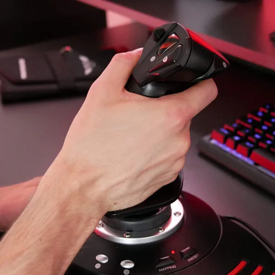 Thrustmaster T Flight Stick X - Zwart - afbeelding 4 van 11