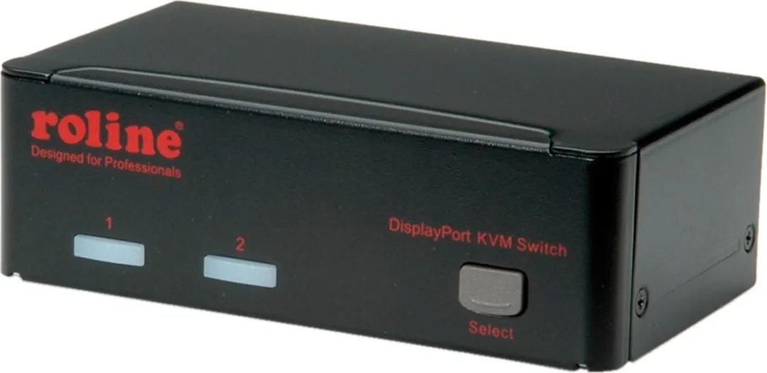 Roline DisplayPort USB 2.0 KVM Switch 2 PC