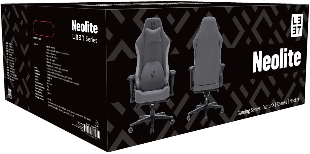 Deltaco Gaming L33T 3062005 Gaming Stoel - Donker Grijs