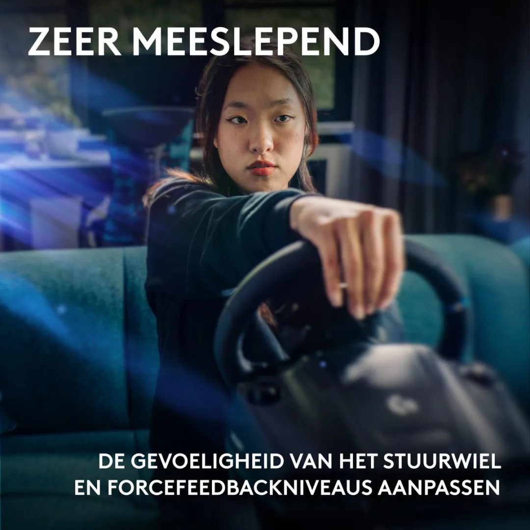 Logitech G923 TRUEFORCE Racestuur met pedalen - 3 Pedalen