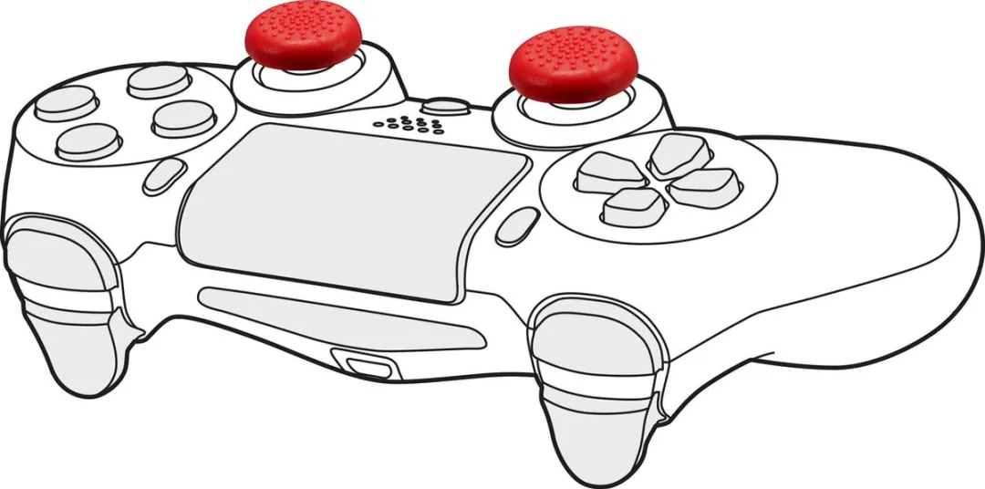Speedlink STIX SL-4524-MTCL Controller Cap Set - 4 Kleuren