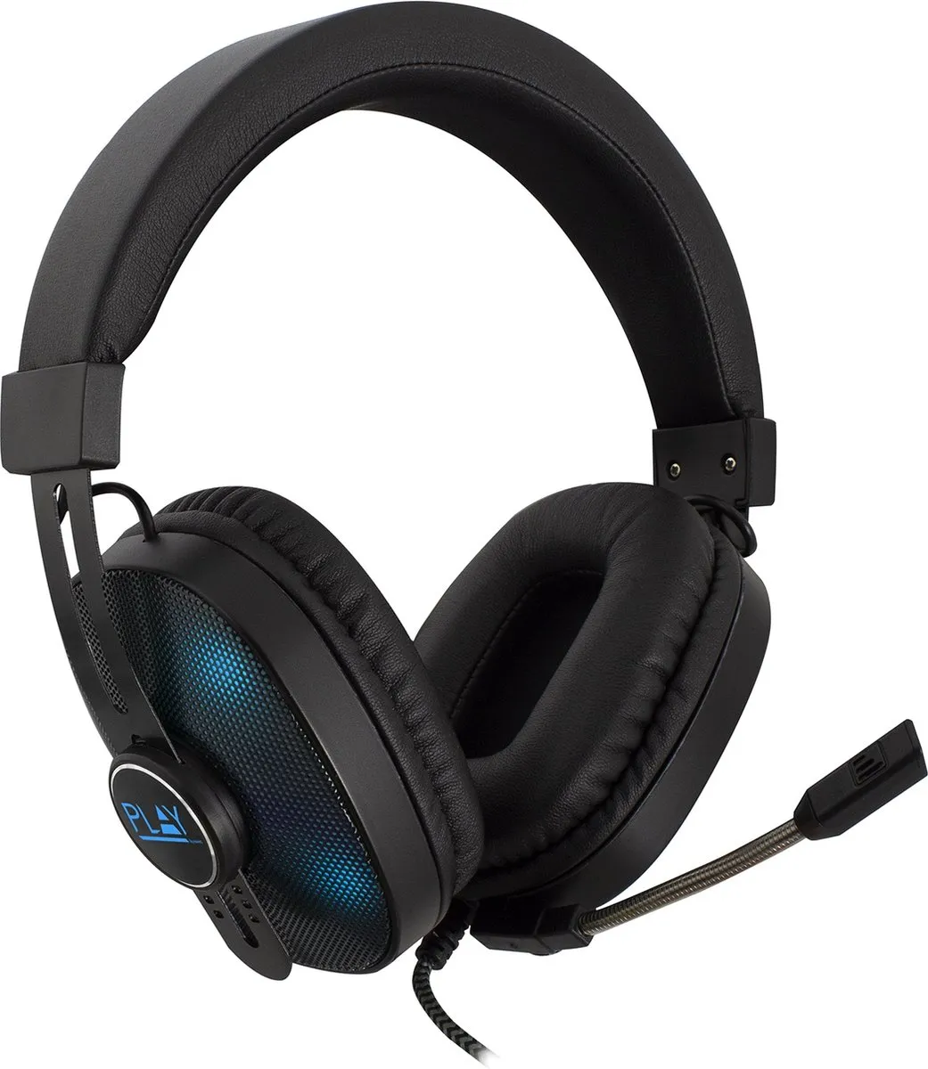 Ewent PL3321 Gaming Headset - RGB Zwart