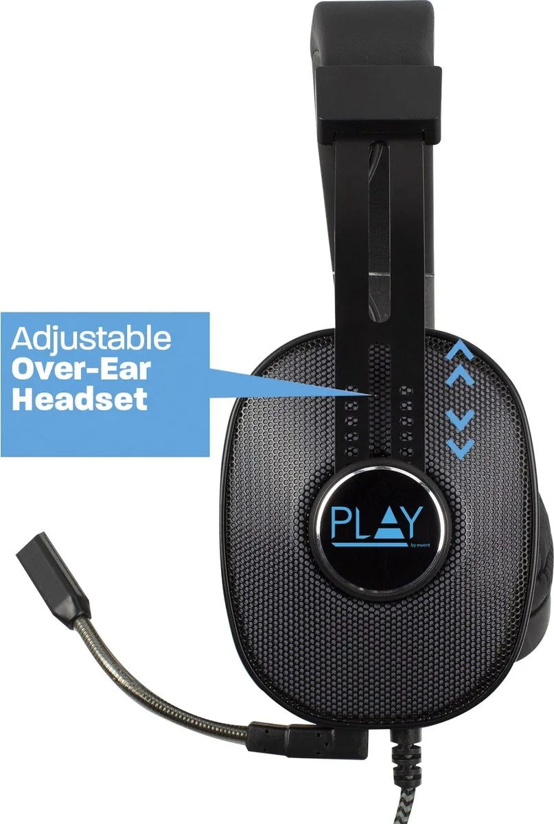 Ewent PL3321 Gaming Headset - RGB Zwart
