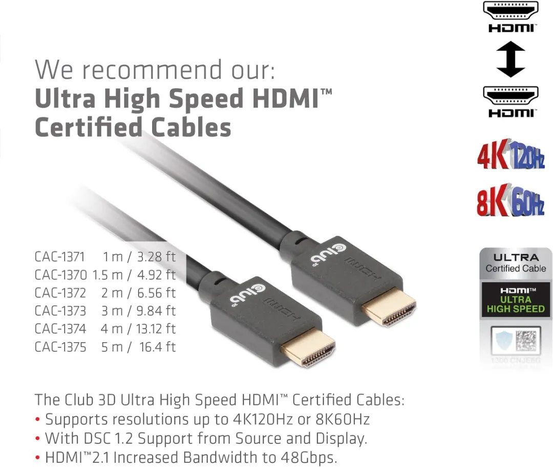 Club3D 1829883 HDMI KVM Switch Dual 4K60Hz