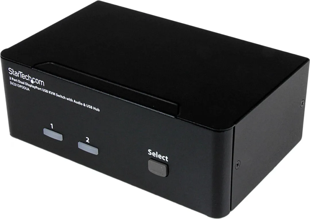 Startech SV231DPDDUA KVM-switch 2 Poorten DisplayPort USB