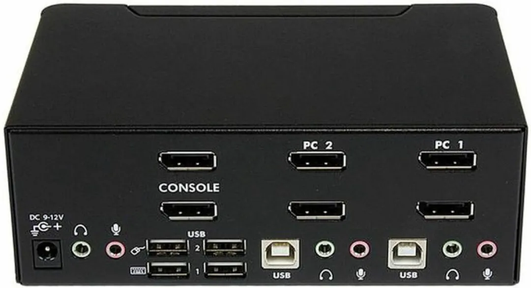 Startech SV231DPDDUA KVM-switch 2 Poorten DisplayPort USB