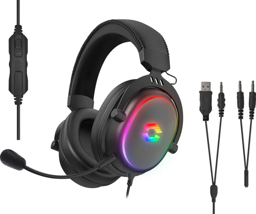 Speedlink CONUX SL-860017-BK Gaming Headset - RGB - 50mm