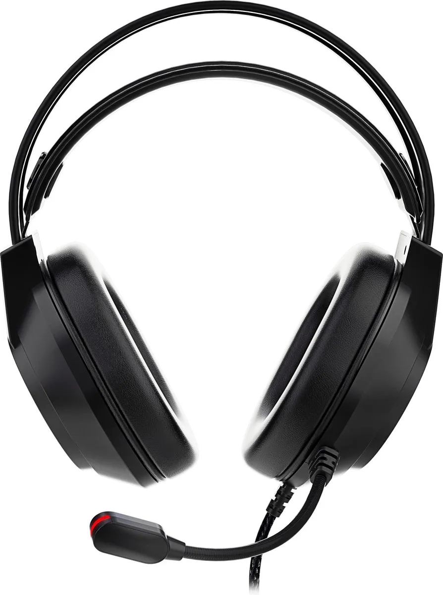 Deltaco Gaming DH220 USB Gaming Headset - Stereo - RGB verlichting - Zwart