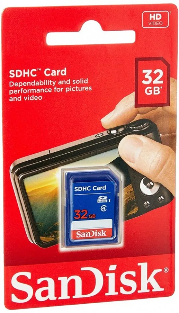 SanDisk SDHC SDSDB-032G-B35 Geheugenkaart 32GB - afbeelding 6 van 6