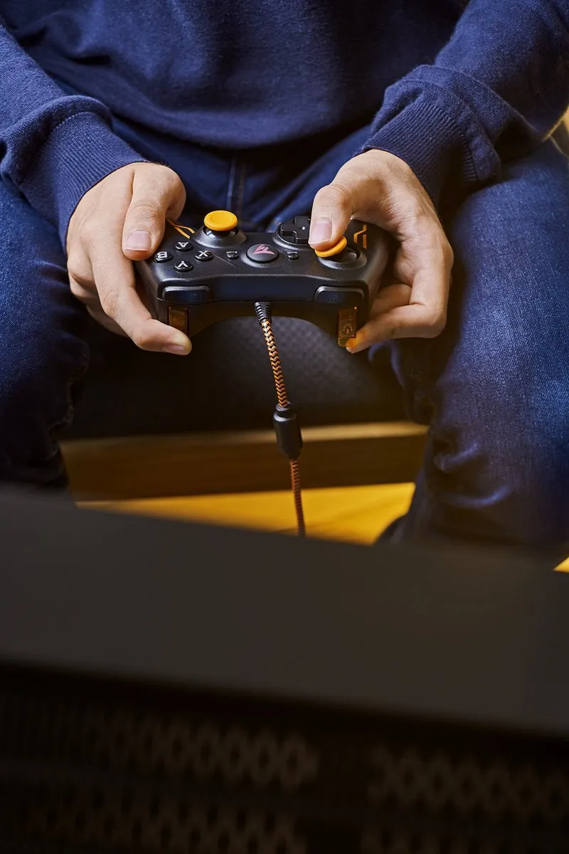 Thrustmaster GP XID PRO Controller 2960821 - 18 Knoppen - Zwart/Orange