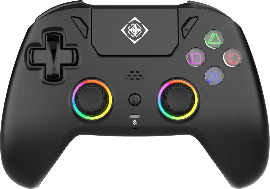 Deltaco Gaming PS5 Pro Draadloze Controller - Hall Effect - Macroknoppen - RGB - PS5/PC/Android/iOS