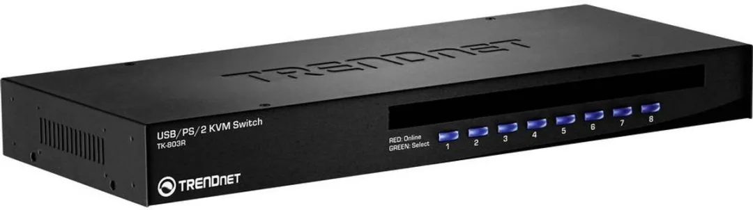 Trendnet TK-803R KVM Switch - 8 Poorten