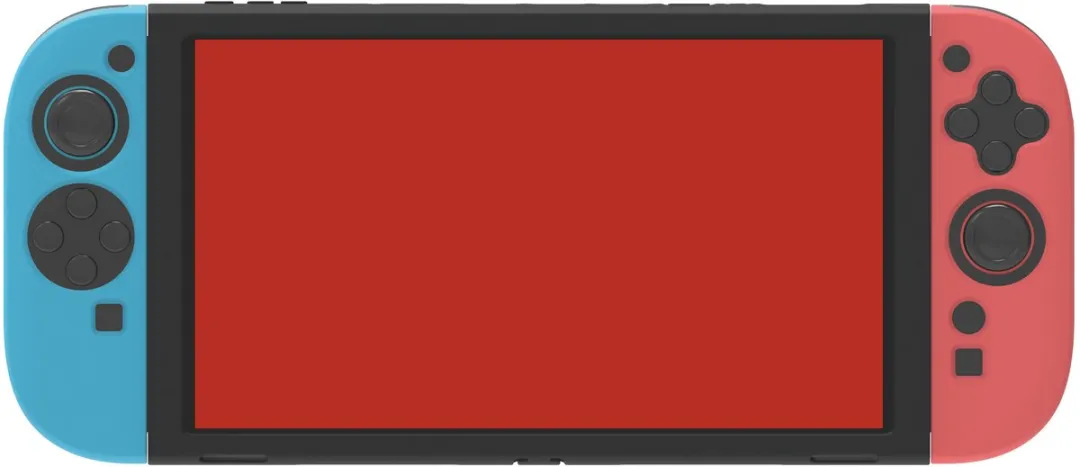 Deltaco Gaming Siliconen Hoes Nintendo Switch 2 - Blauw/Rood - 4222424