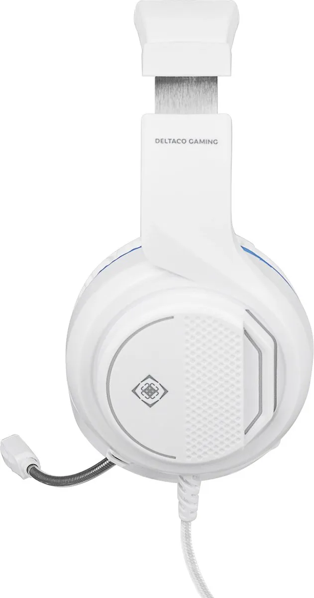 Deltaco GAM-127-W Gaming Headset - PS5 - Wit/Blauw