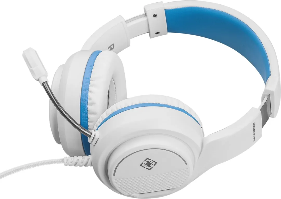Deltaco GAM-127-W Gaming Headset - PS5 - Wit/Blauw