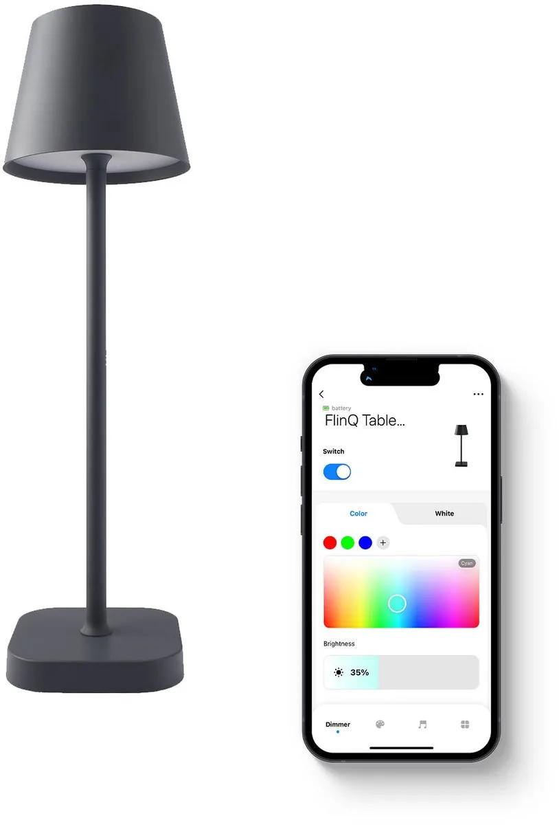 FlinQ Smart Tafellamp Lume