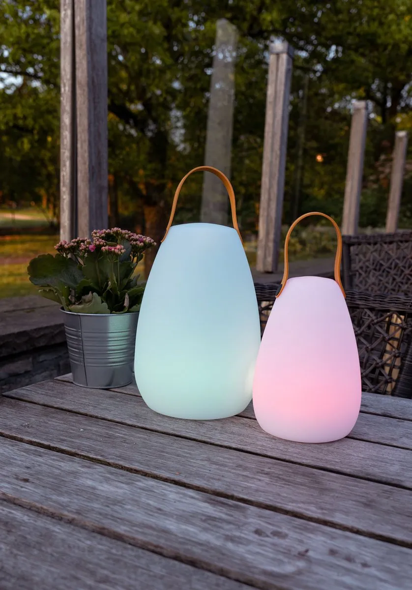 FlinQ Fiji Oplaadbare RGB Tafellamp - Wit - afbeelding 6 van 6