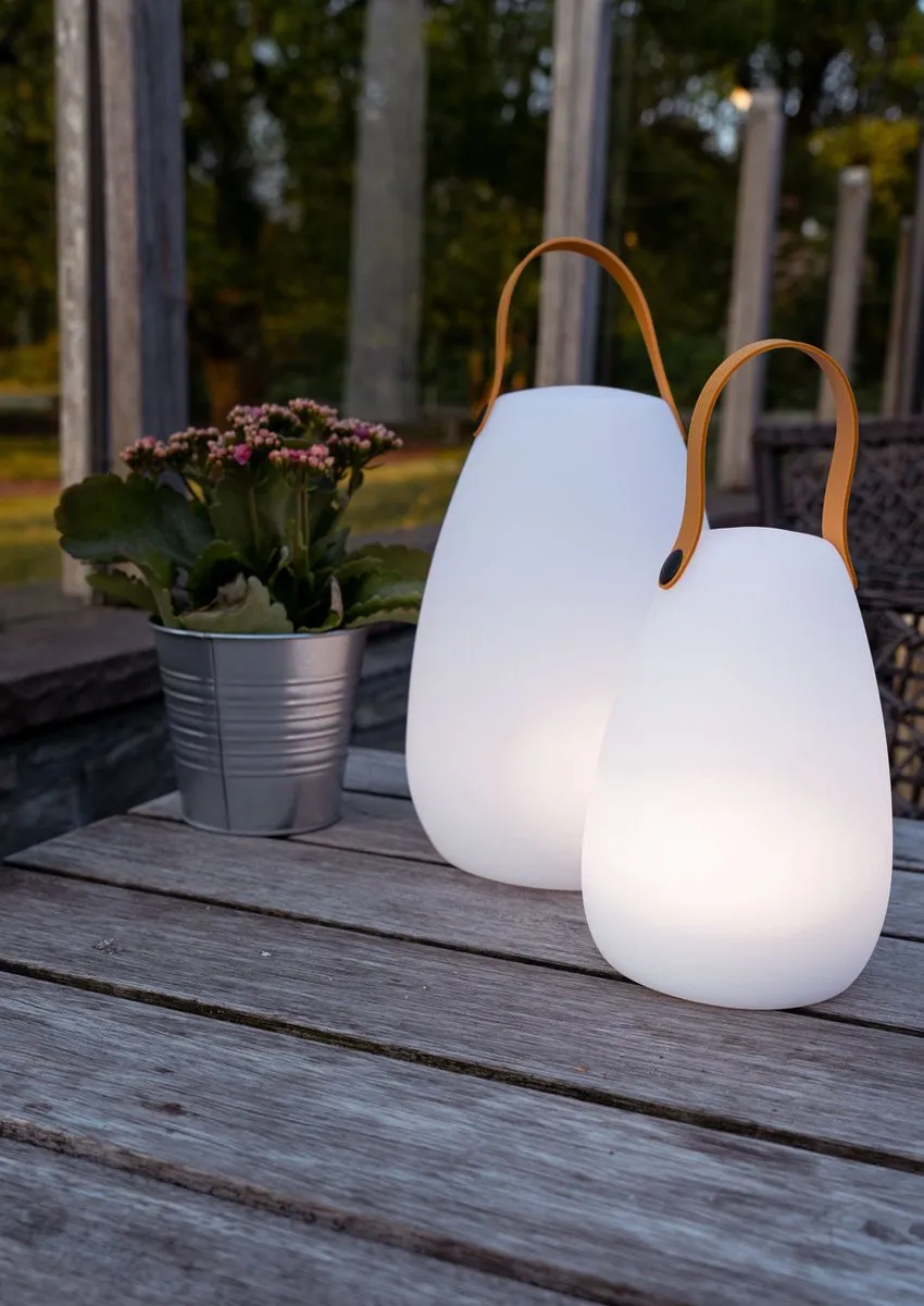 FlinQ Fiji Oplaadbare RGB Tafellamp - Wit