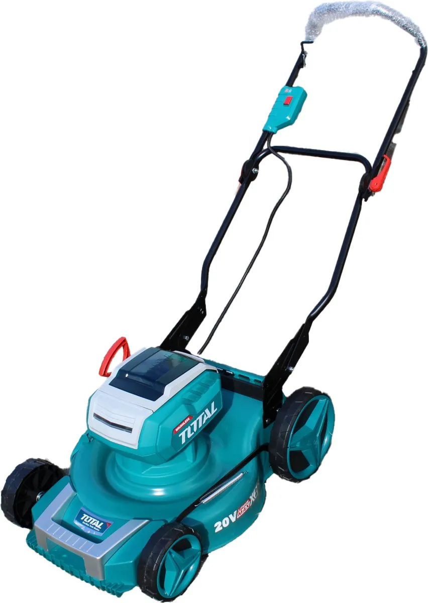 Total Grasmaaier 46cm - 2x 5,0Ah 20V - 60L Staal