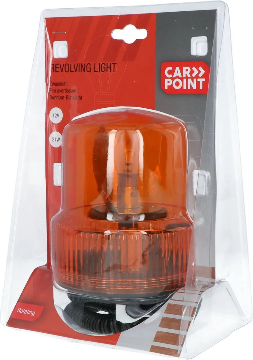 Carpoint Zwaailamp Oranje 12V - 21W - afbeelding 6 van 6