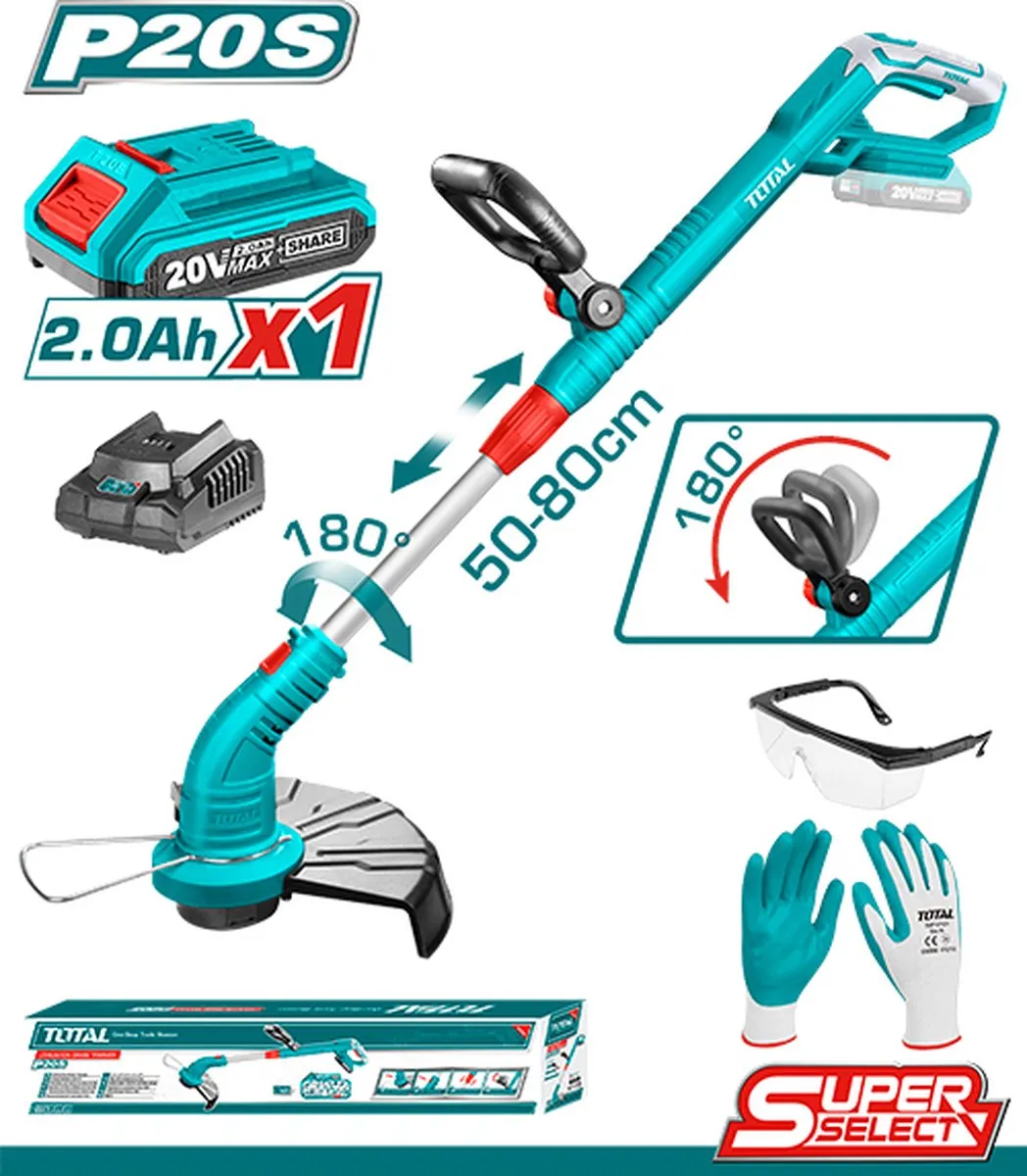 Total Grastrimmer 20V 300mm