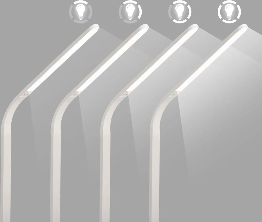 Celly LED-bureaulamp met draadloos laadstation - Wit licht