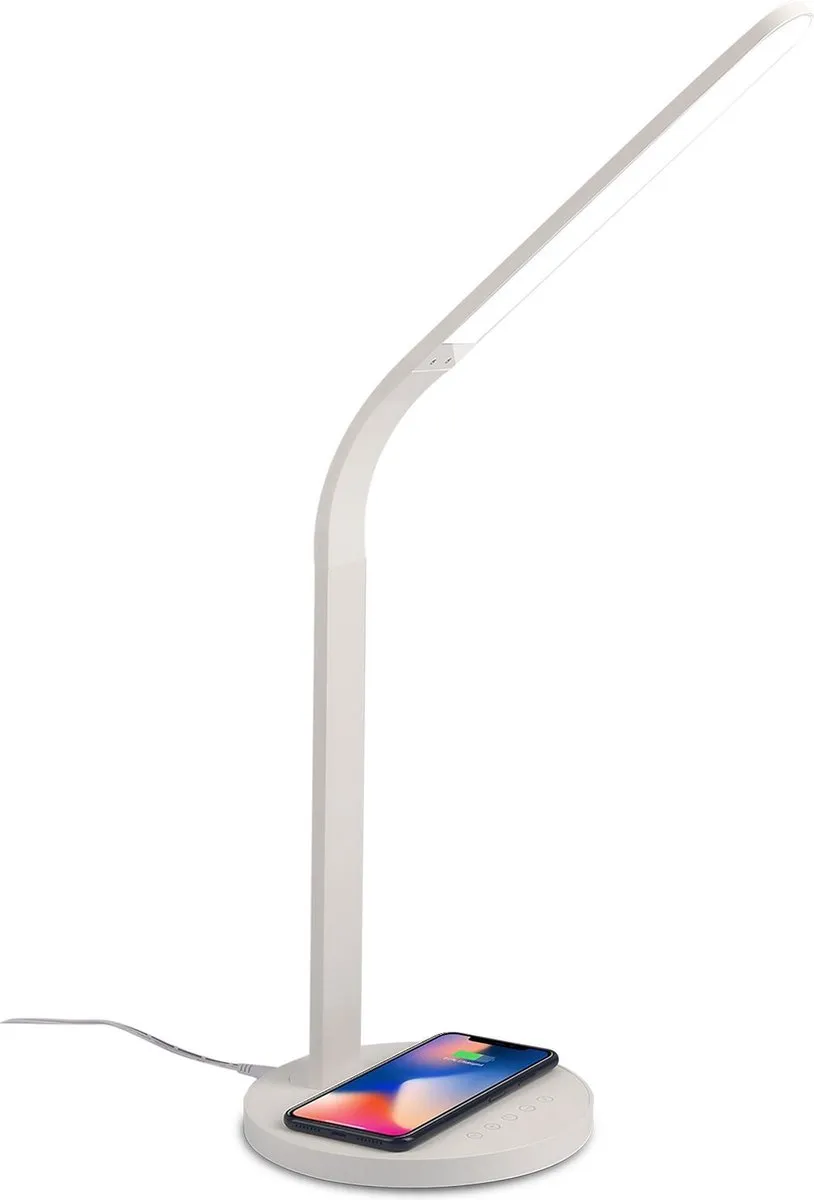 Celly LED-bureaulamp met draadloos laadstation