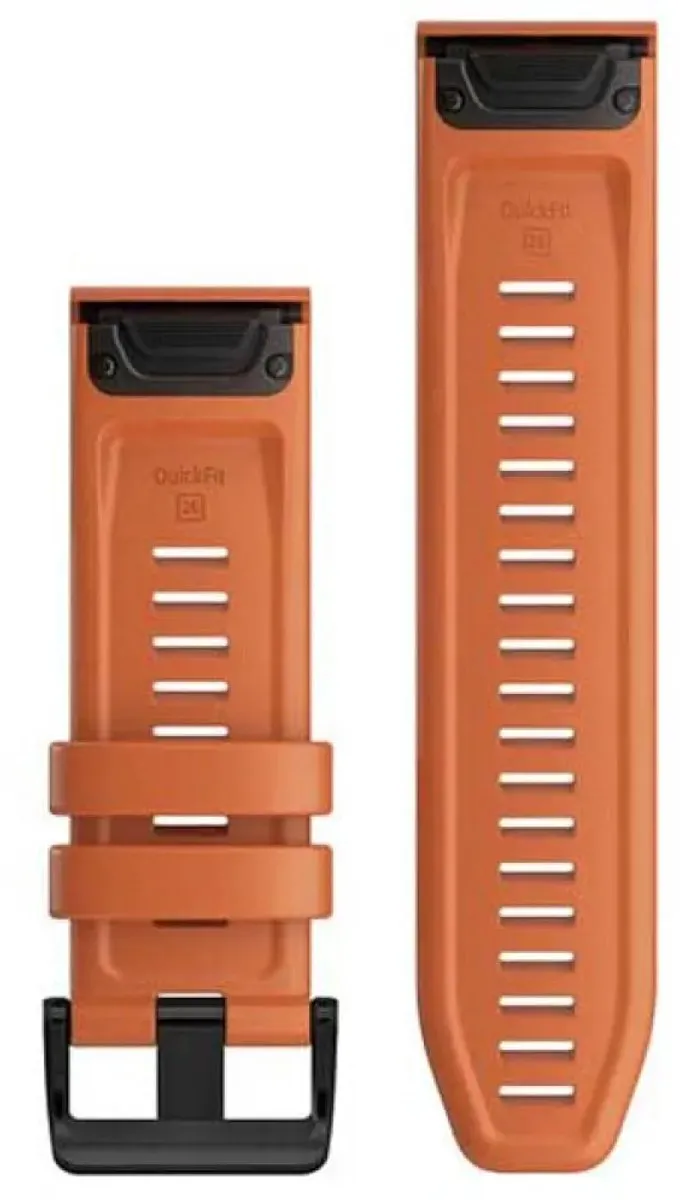 Garmin QuickFit Siliconen Horlogeband 26mm - Ember Oranje