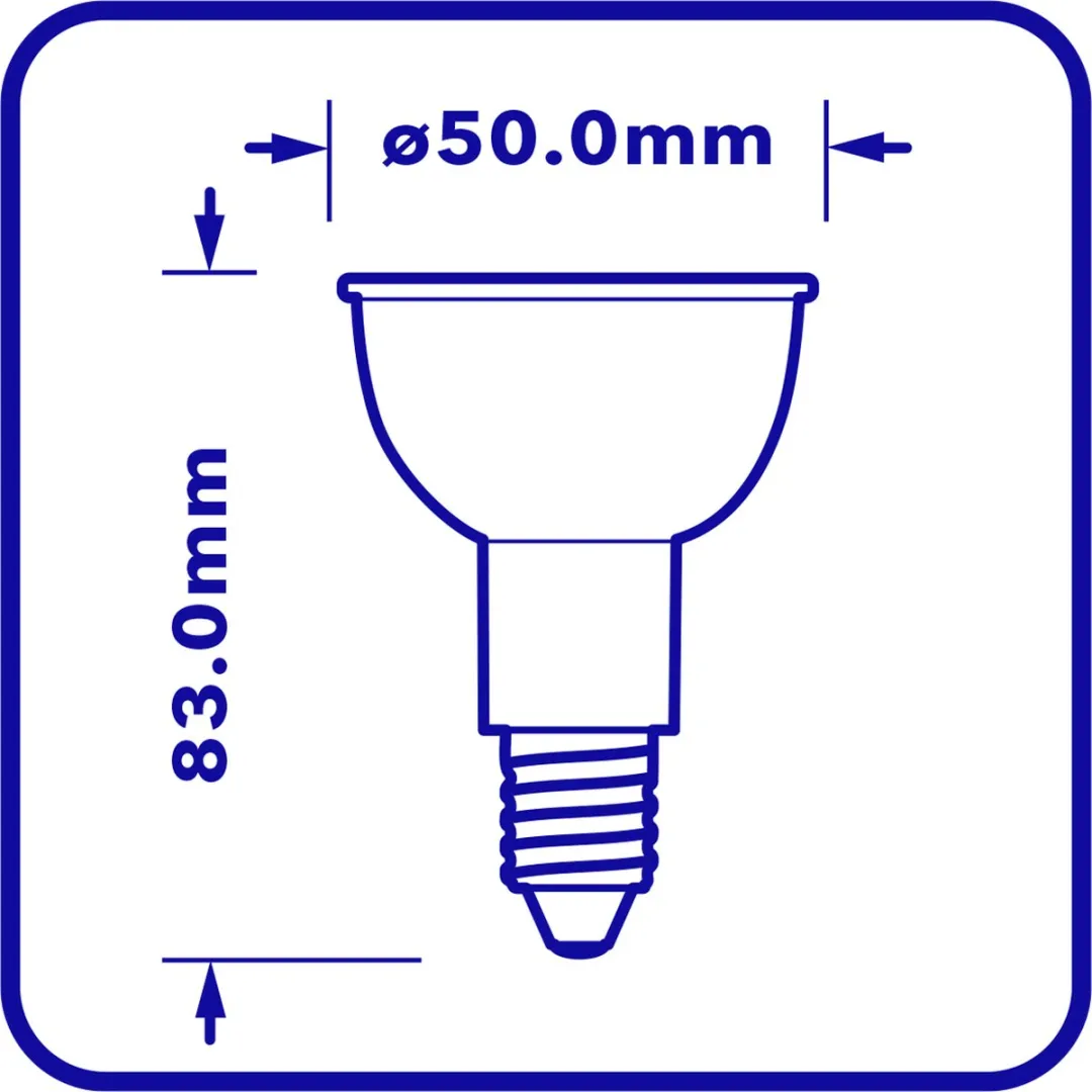 Verbatim LED-lamp E14 3,8W 2700K - Helder wit