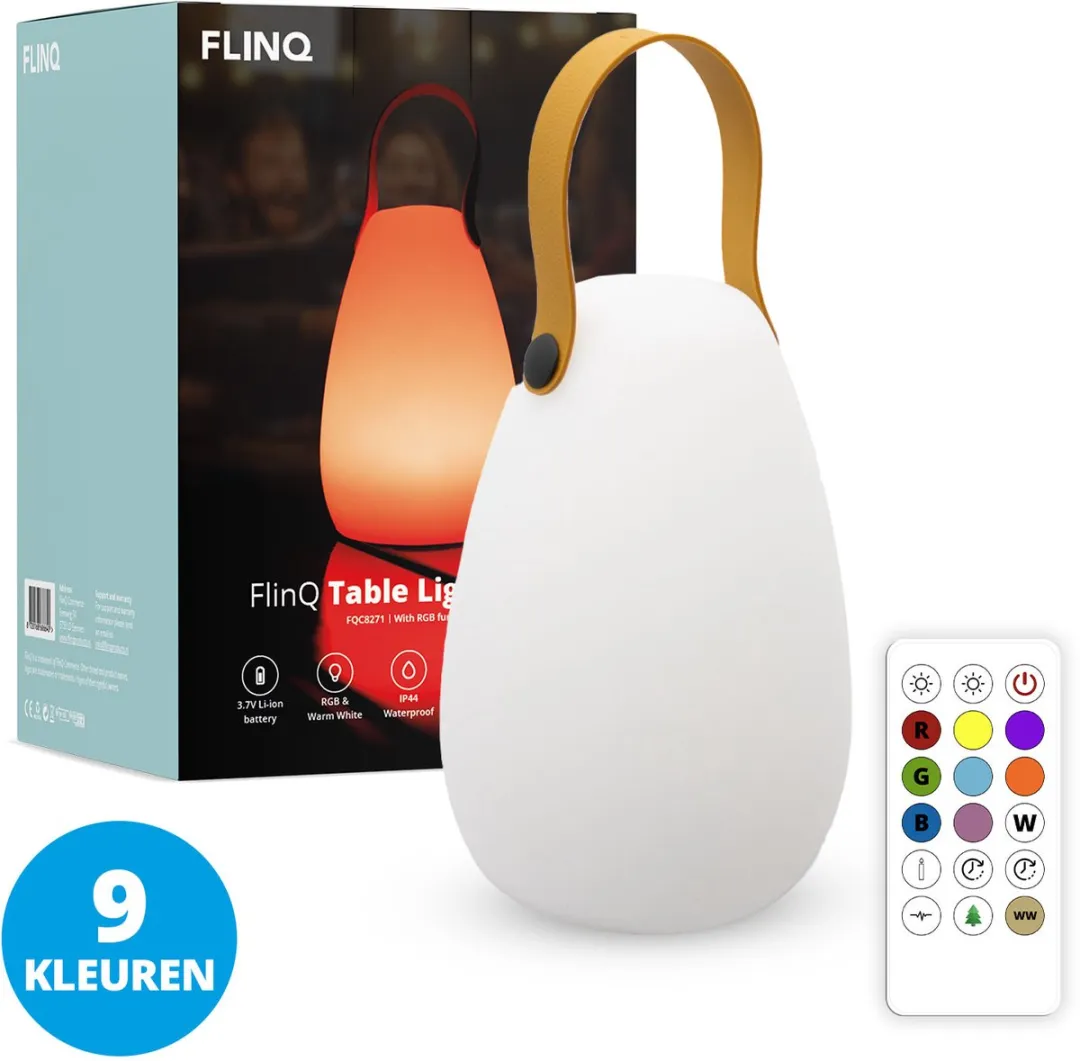 FlinQ Coco Oplaadbare Tafellamp