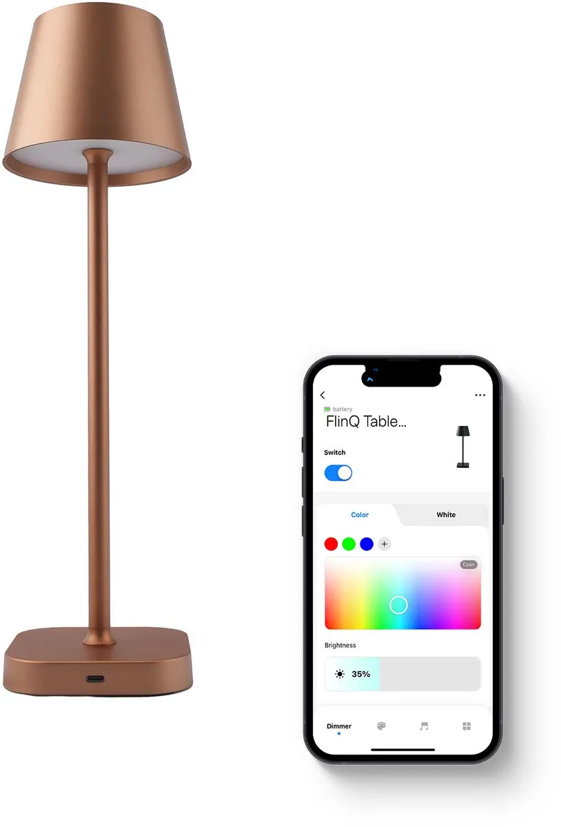 FlinQ Smart Tafellamp Lume