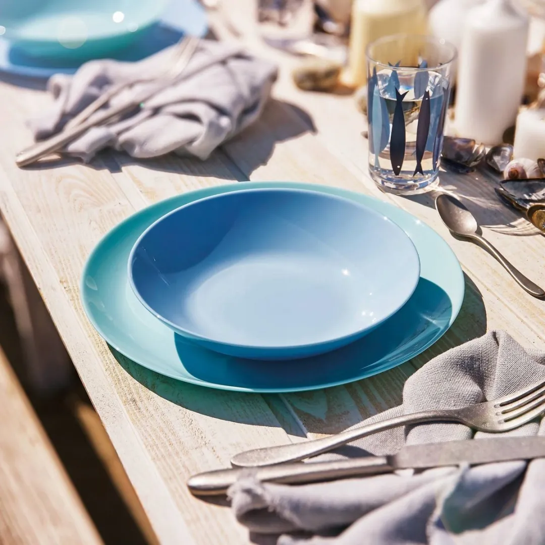 Luminarc Diwali Dinerset 18-delig - Blauw