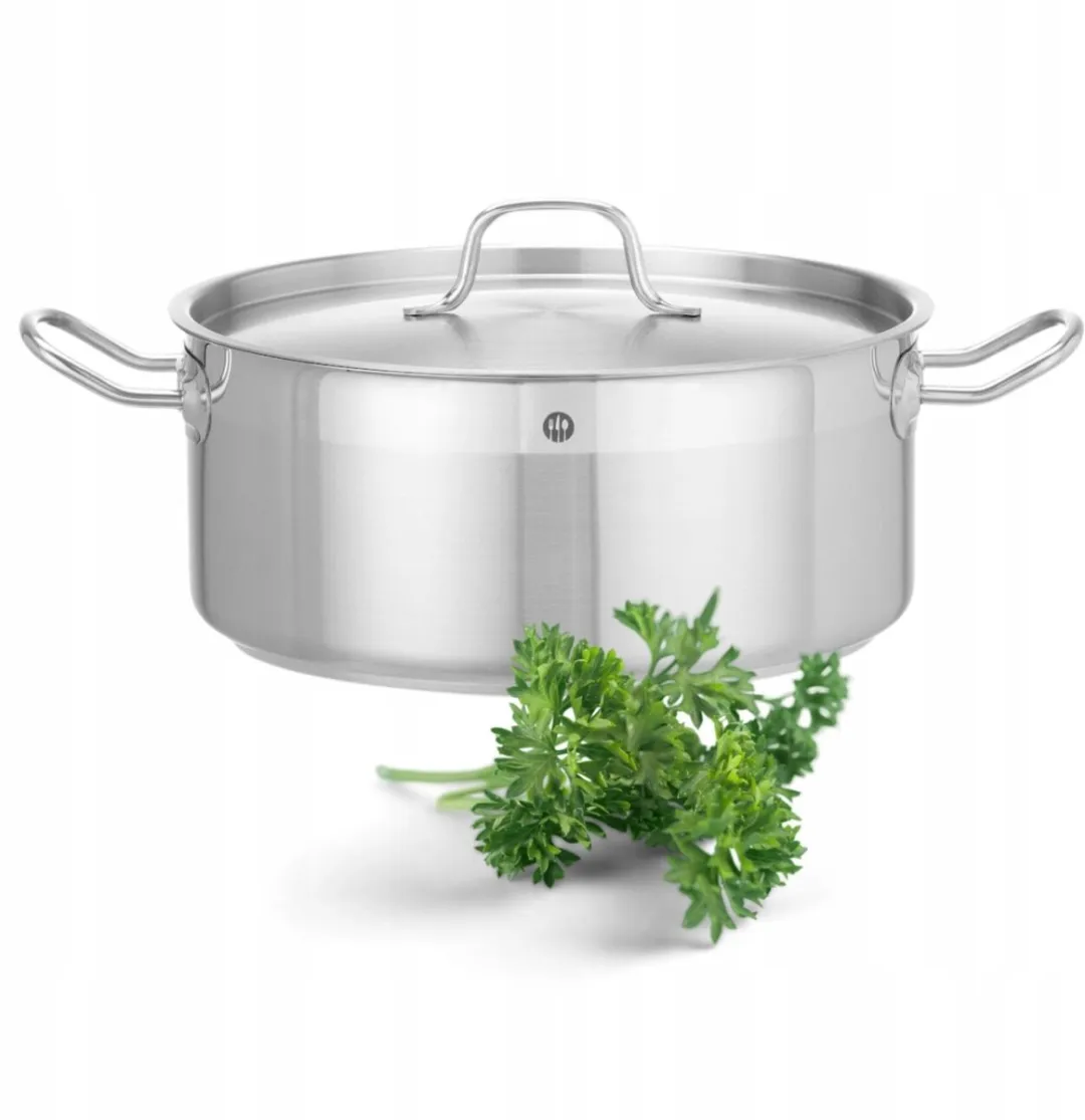 Hendi RVS Kookpan 12L Ø32cm