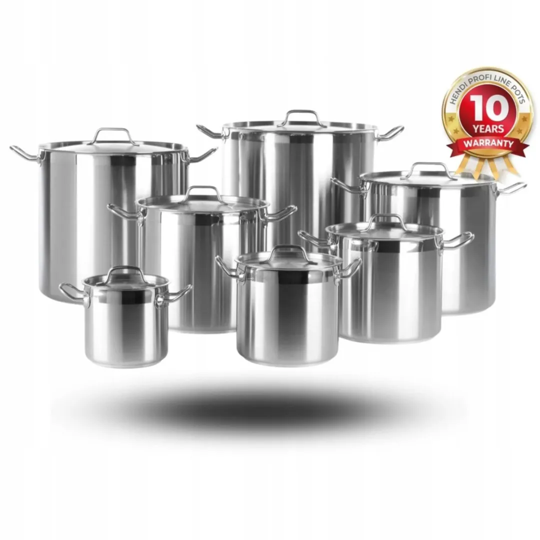 Hendi RVS Kookpan 12L Ø32cm - Inductie - afbeelding 2 van 3
