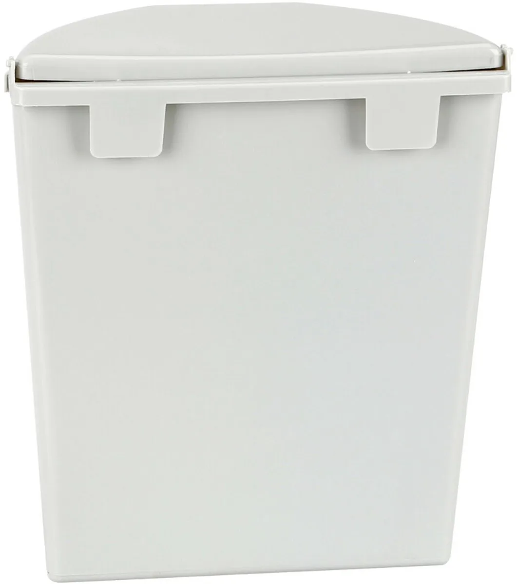 Lampa Afvalbak met deksel 6 liter - Grijs - afbeelding 6 van 6