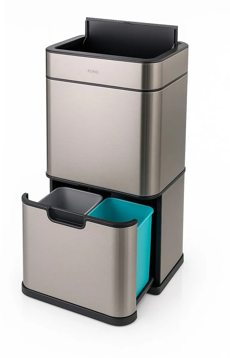 FlinQ Senzaro Prullenbak 60L