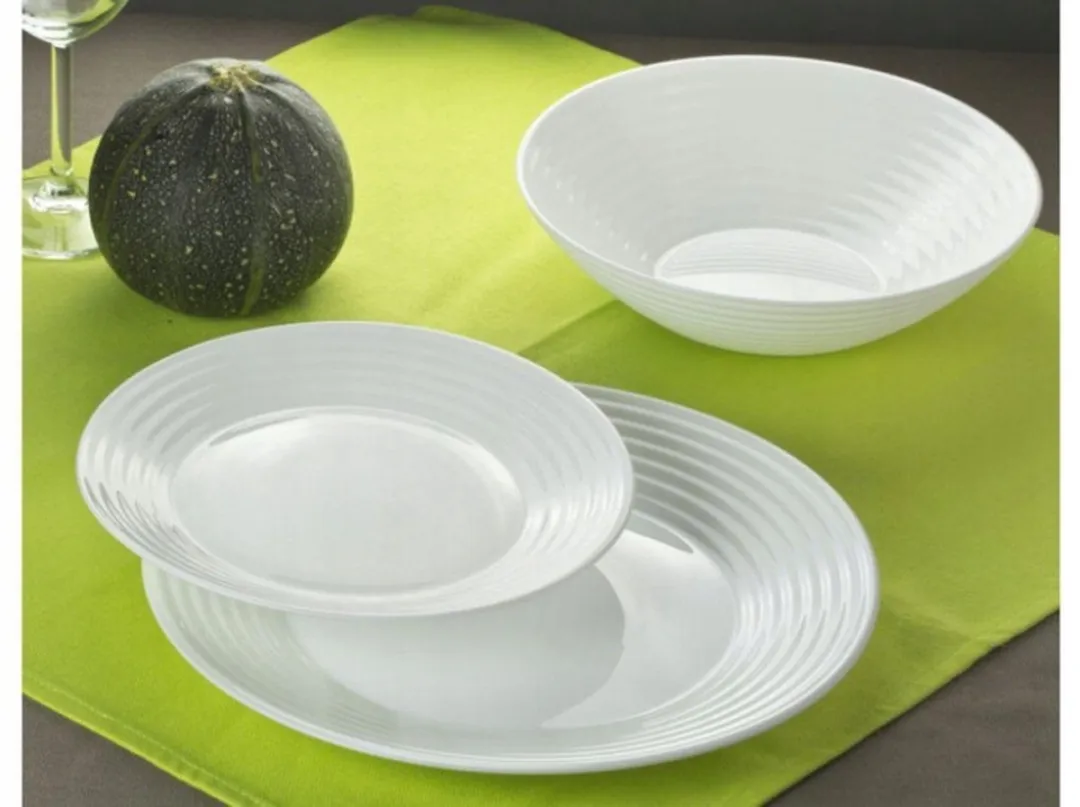 Luminarc Harena Platte Borden 25cm - Set van 6