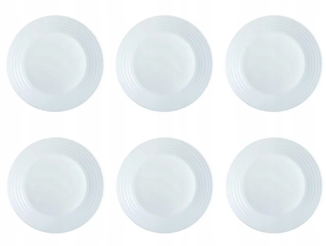 Luminarc Harena Platte Borden 25cm - Set van 6