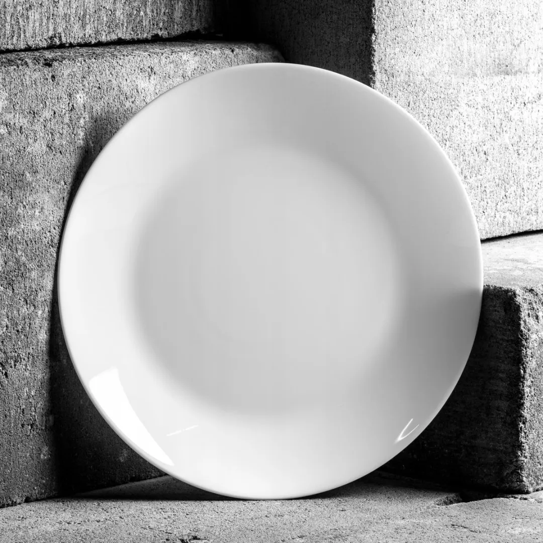 Luminarc Zelie Dinerborden Set 25cm - 6 Stuks - Wit