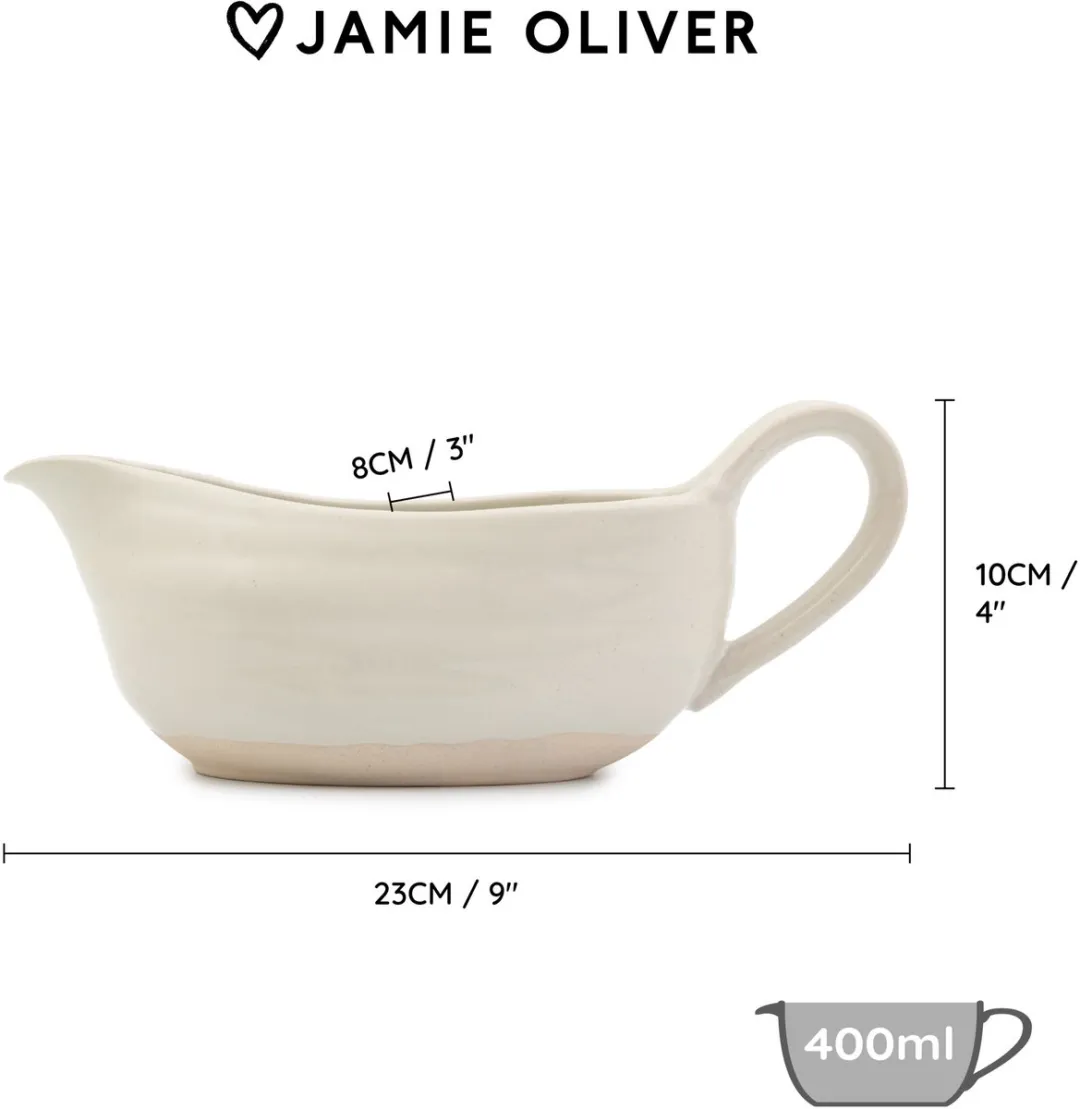 Jamie Oliver Great Gravy Boat Keramiek 0.4L - Wit