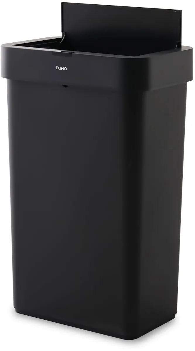 FlinQ Arvento Prullenbak - Vuilnisbak met Sensor en Softclose Deksel - Afvalbak voor Keuken en Kantoor - 50 Liter