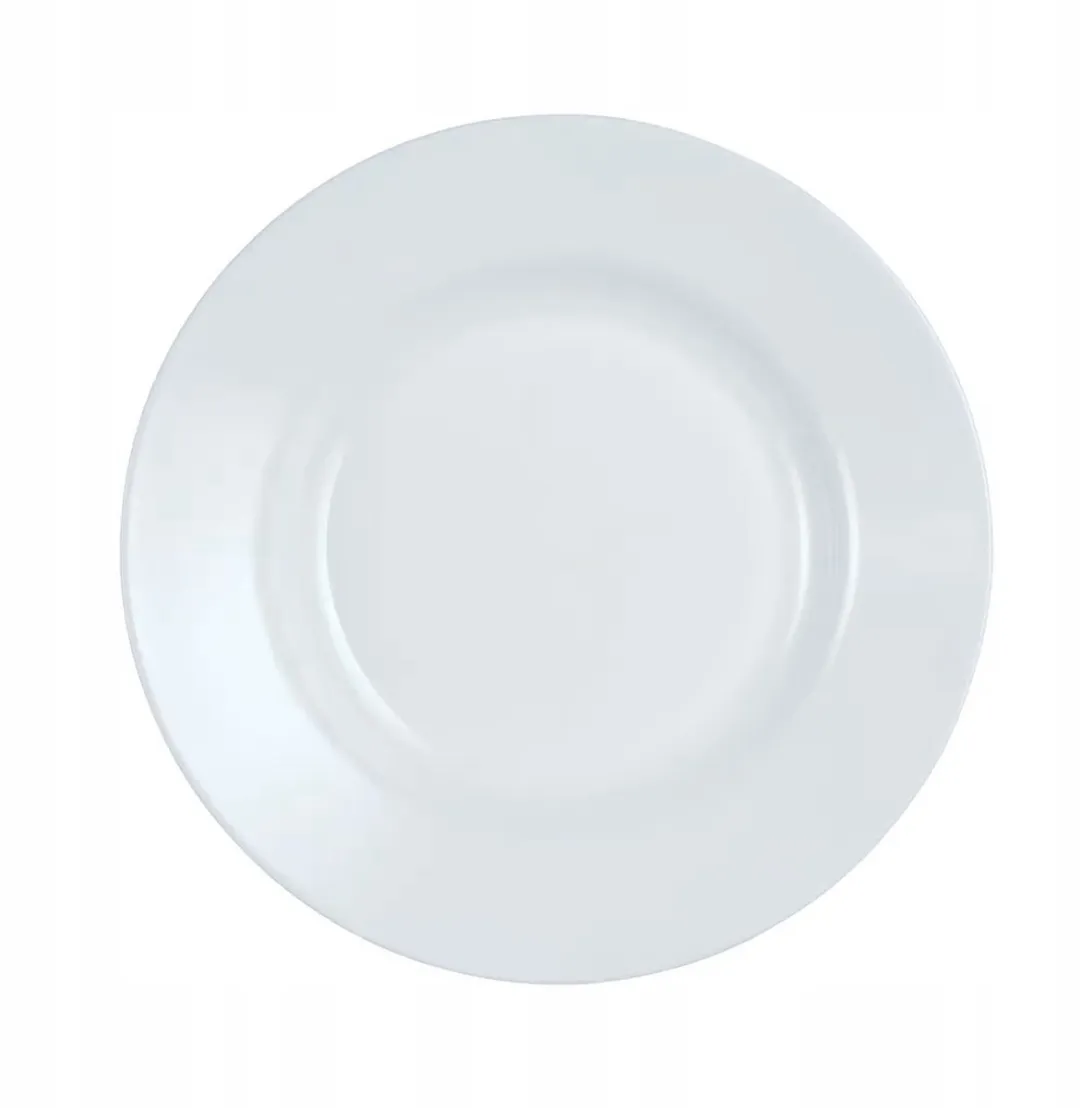 Luminarc Plumi Servies 18-delig - 6 Personen - Wit-Zwart