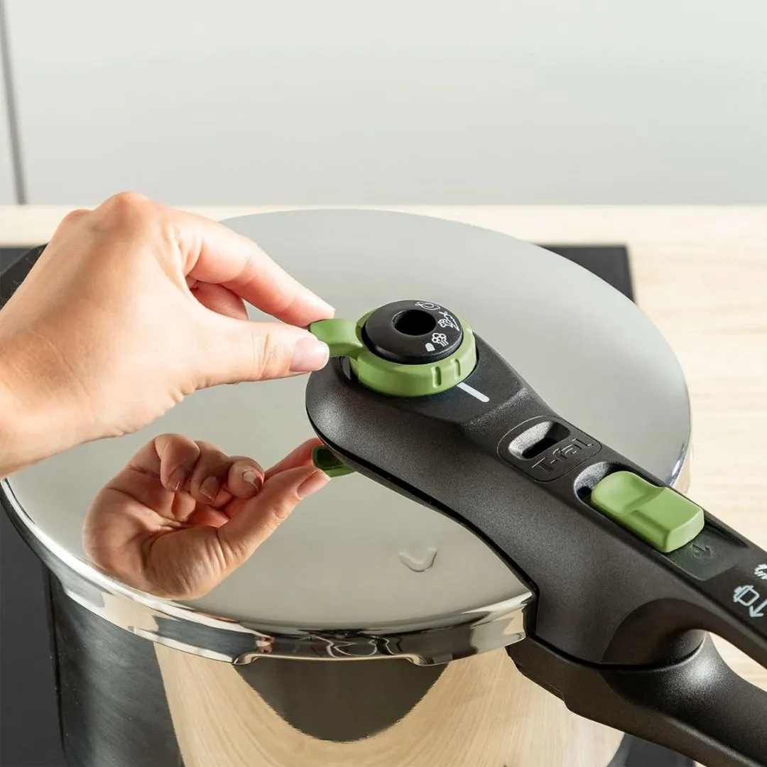 Tefal Snelkookpan 6L - RVS - 22cm