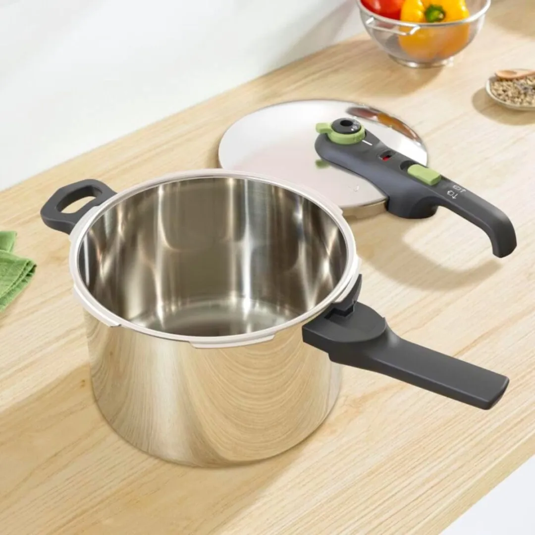 Tefal Snelkookpan 6L - RVS - 22cm