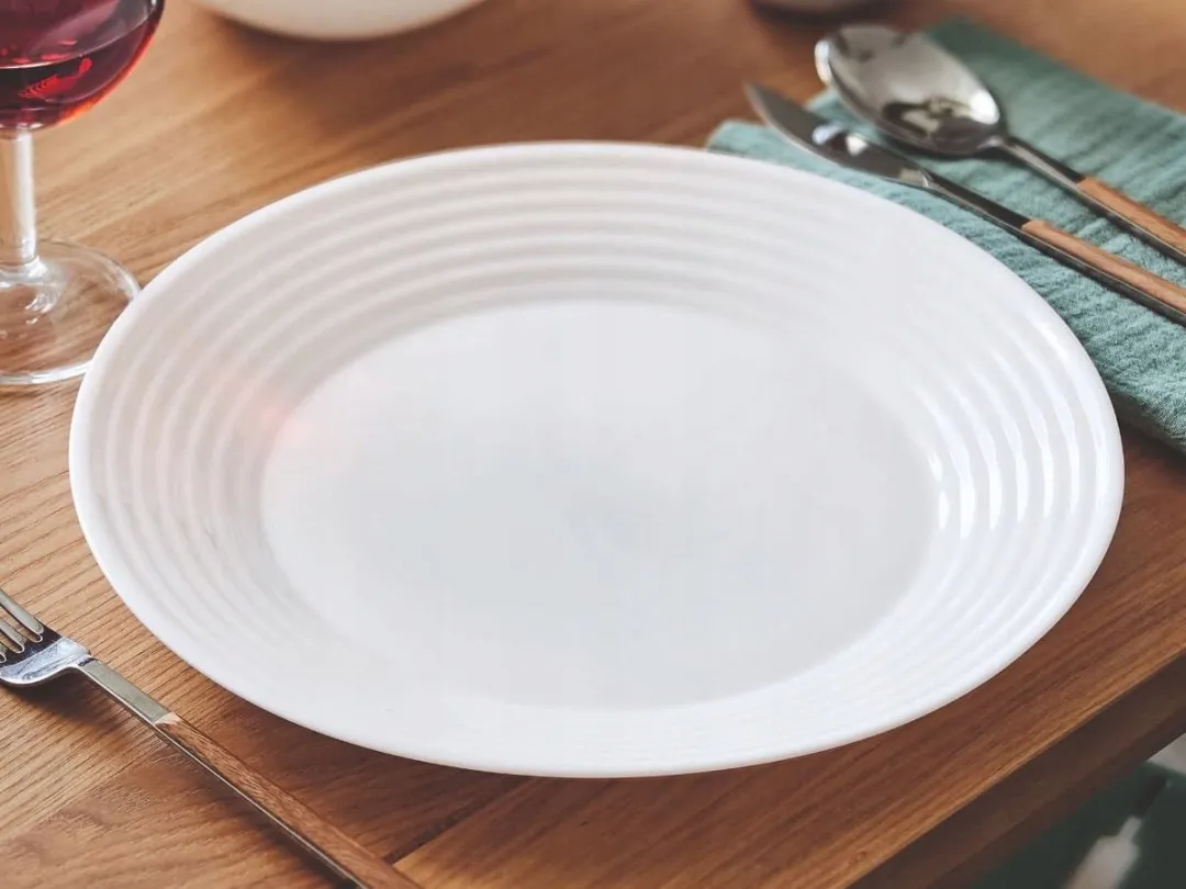 Luminarc Harena Servies 6 Personen - 38-delig Zwart/Wit - afbeelding 5 van 5