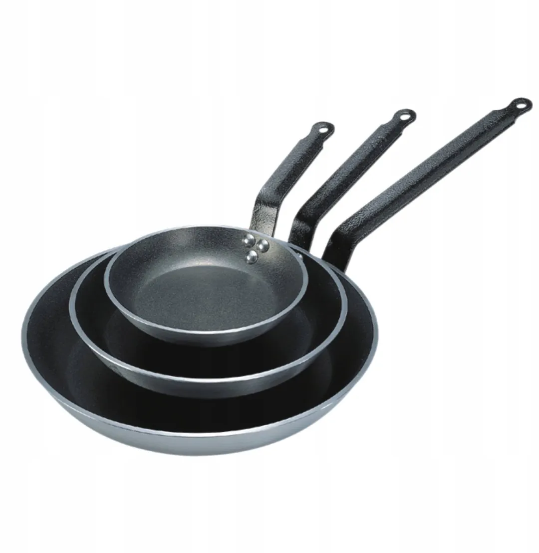 DeBuyer CHOC Koekenpan 24cm - Aluminium - Grijs