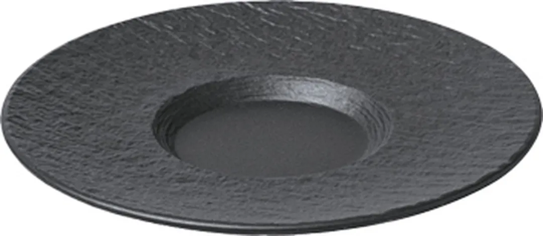 Villeroy & Boch Manufacture Rock Espressountertasse Ø12,1cm - 6 Stuks - Zwart